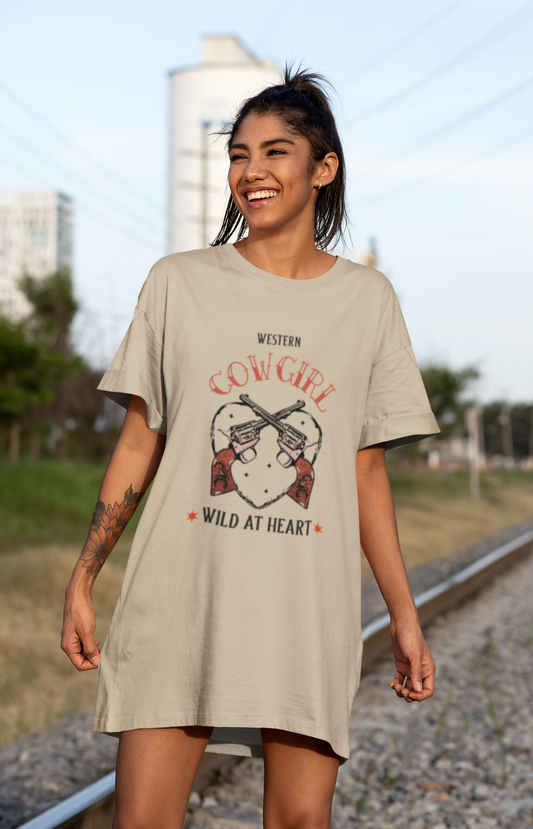 The Wild At Heart T-Shirt Dress