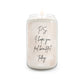 PS I Hope You Feel Beautiful Today Scented Candle, 13.75oz Candle, Love Note Candle, Inspirational Candle