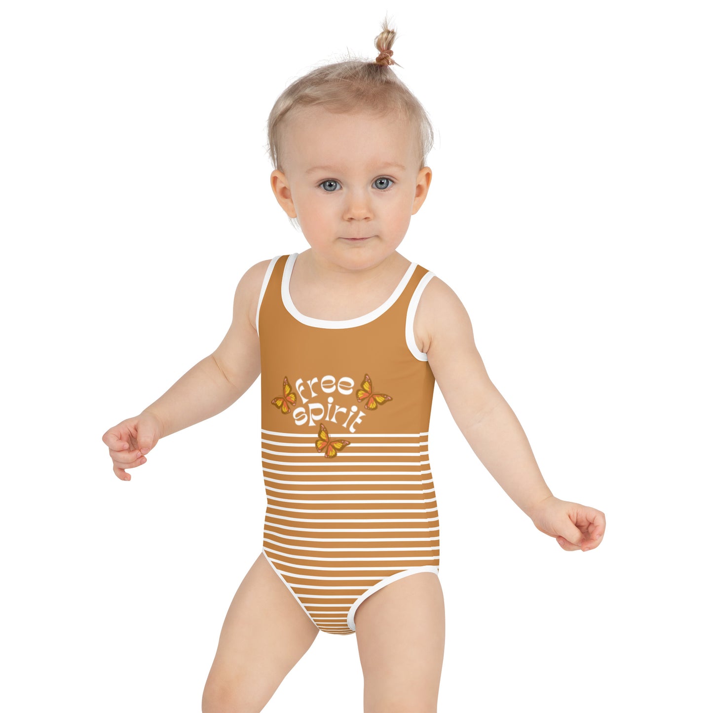 The Free Spirt Butterfly Kids Swimsuit