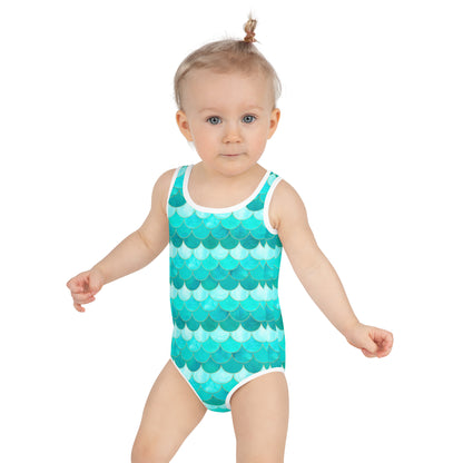 The Blue Mermaid Kid's Swimsuit