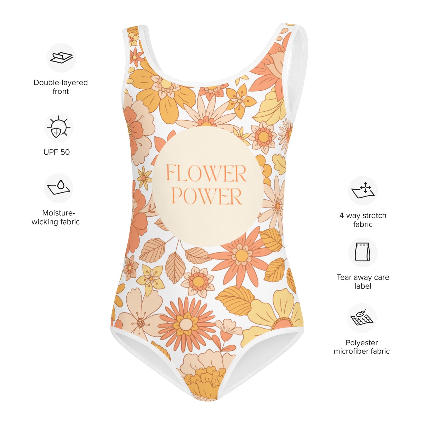 The Flower Power Kids Swimsuit