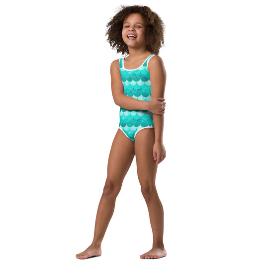 The Blue Mermaid Kid's Swimsuit