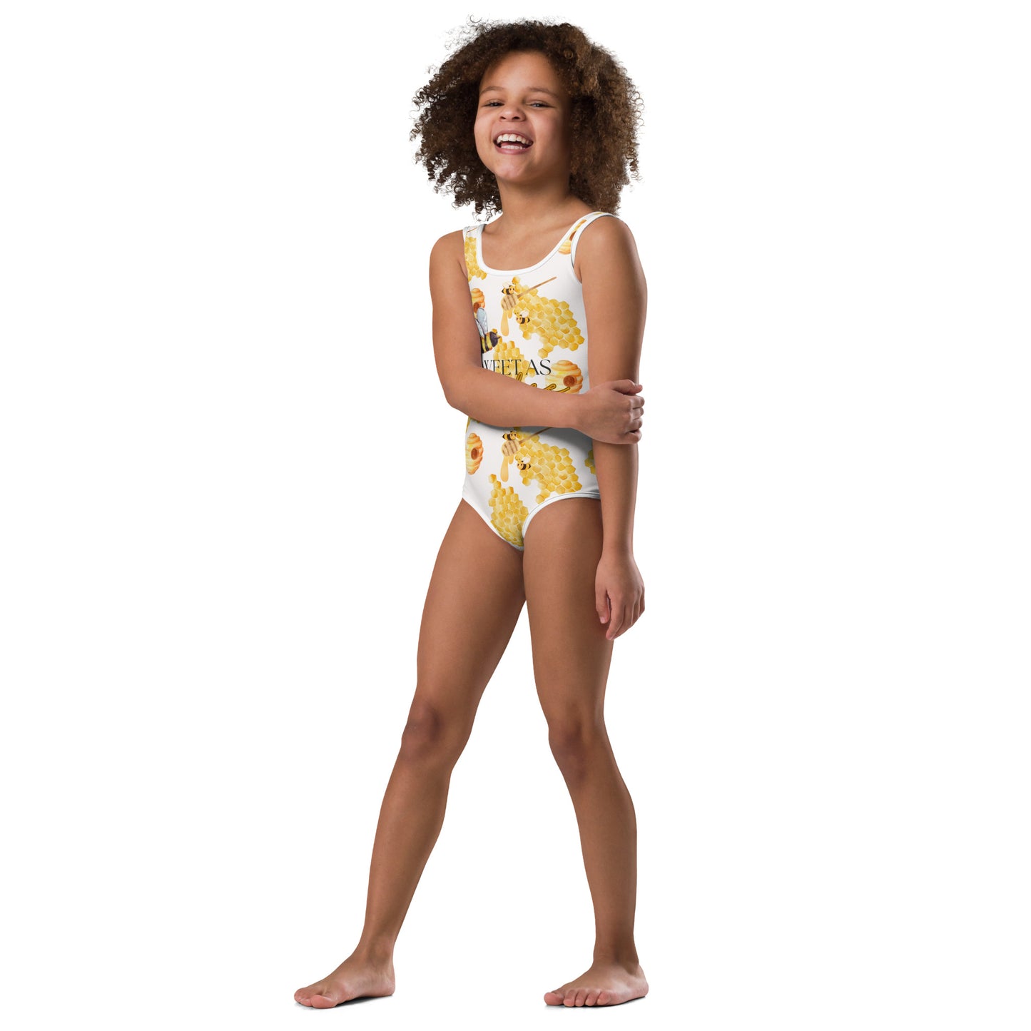 The Sweet As Can Bee Kids Swimsuit