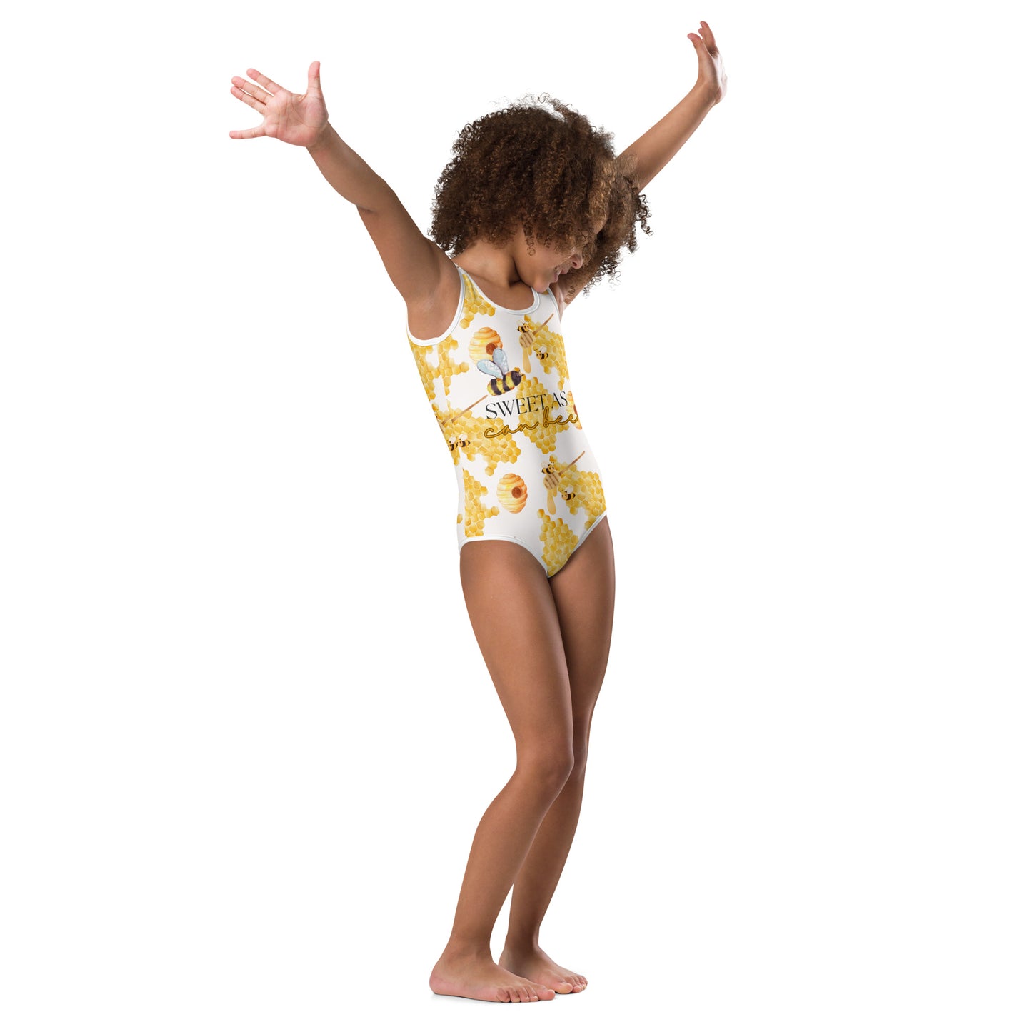 The Sweet As Can Bee Kids Swimsuit