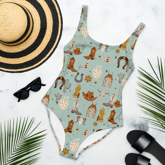 The Western One-Piece Swimsuit