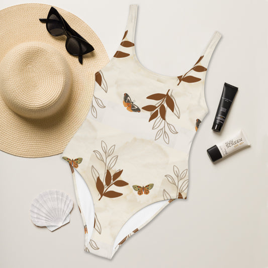 The Boho Butterfly One-Piece Swimsuit