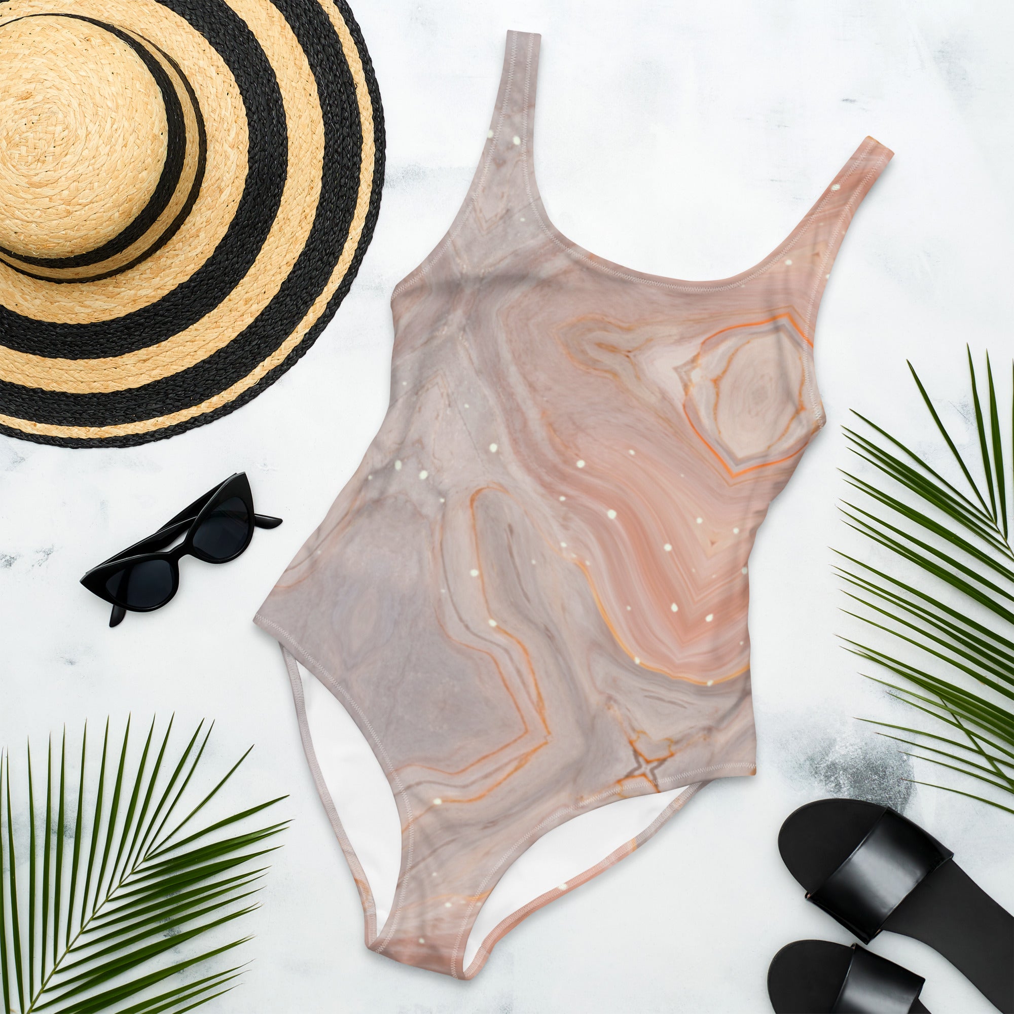 Aesthetic one store piece swimsuit