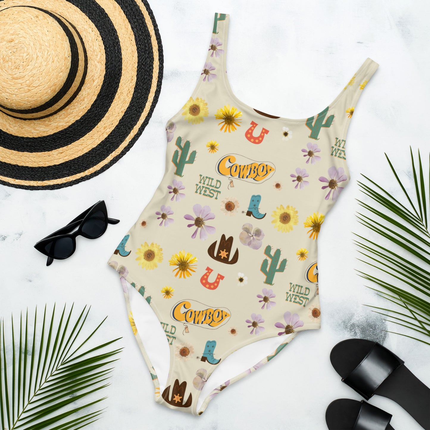 The Wild West One-Piece Swimsuit