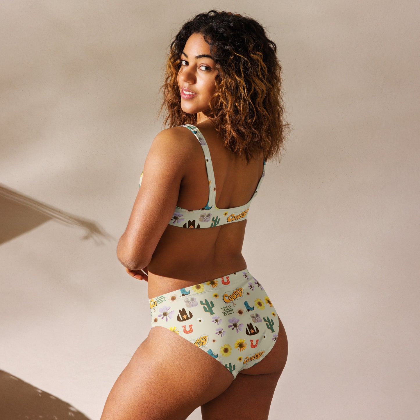 The Wild West Recycled High-Waisted Bikini