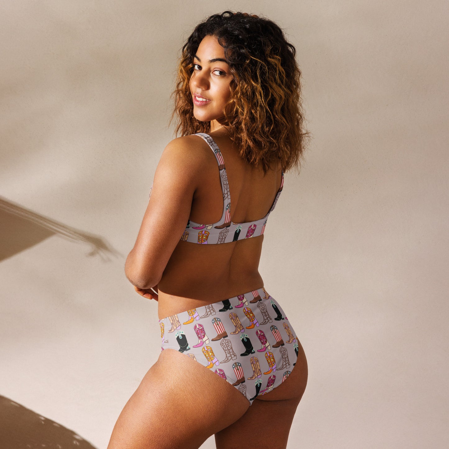 The Cowgirl Sweetheart Recycled High-Waisted Bikini