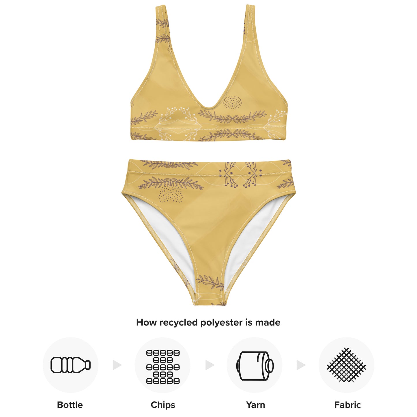 The Stay Wild Recycled High-Waisted Bikini