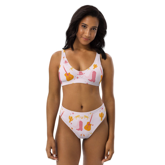 The Disco Cowgirl Recycled High-Waisted Bikini