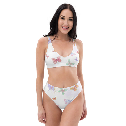 The Spread Your Wings Recycled High-Waisted Bikini