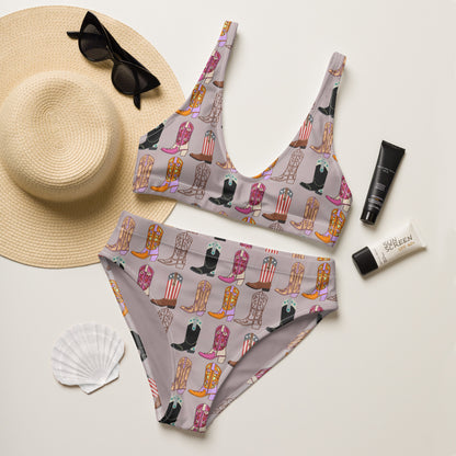 The Cowgirl Sweetheart Recycled High-Waisted Bikini