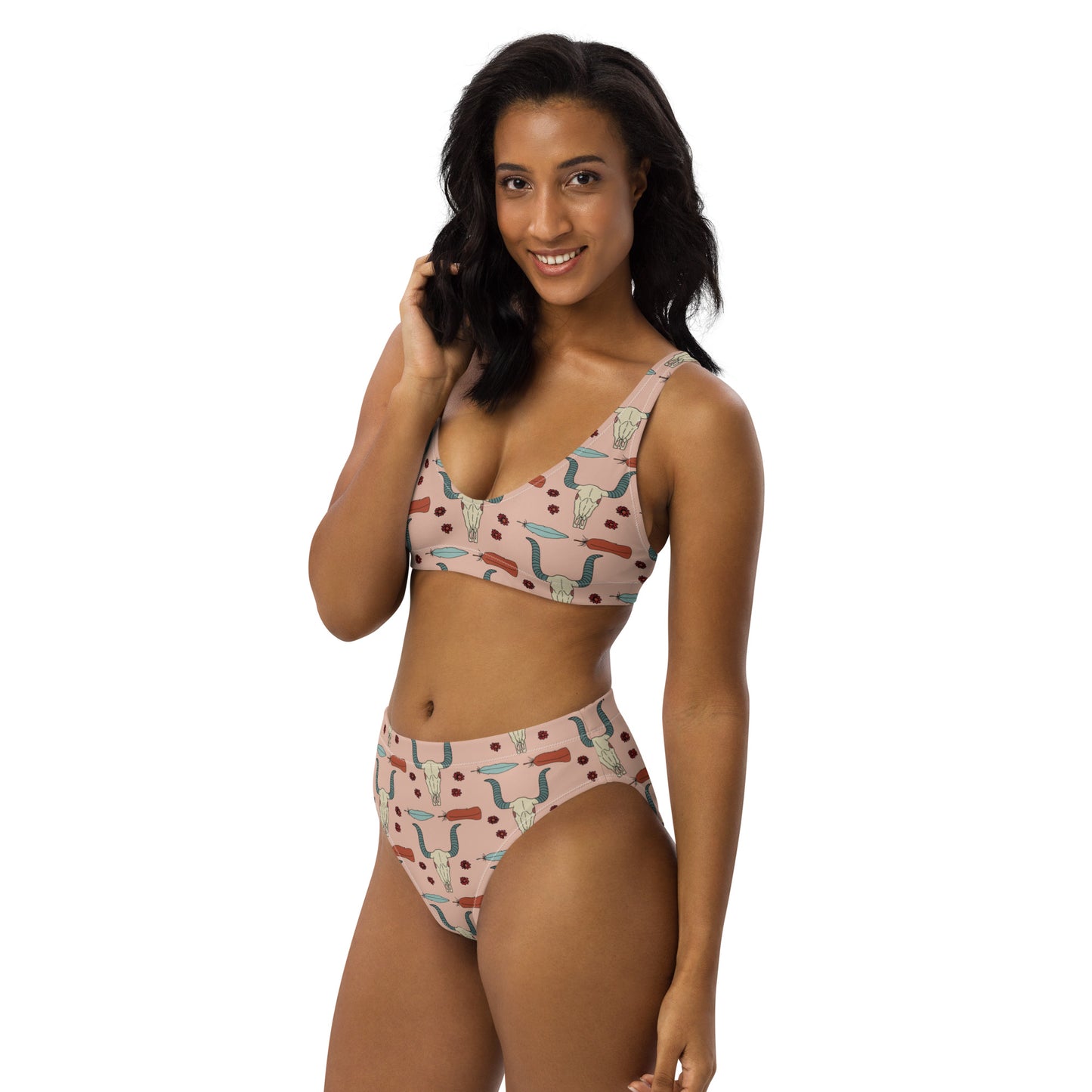 The Git Up Recycled High-Waisted Bikini