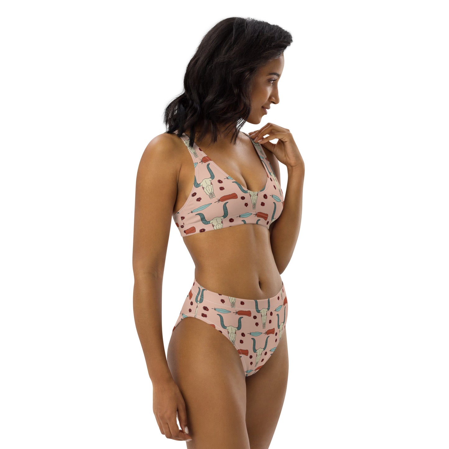 The Git Up Recycled High-Waisted Bikini