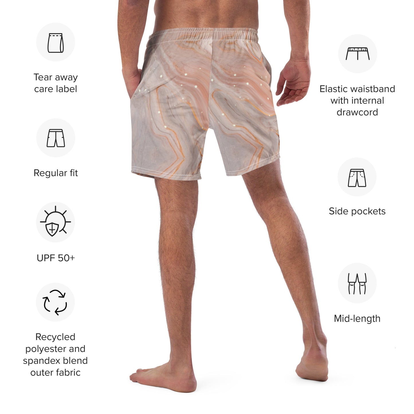 The Day Dreaming Men's swim trunks