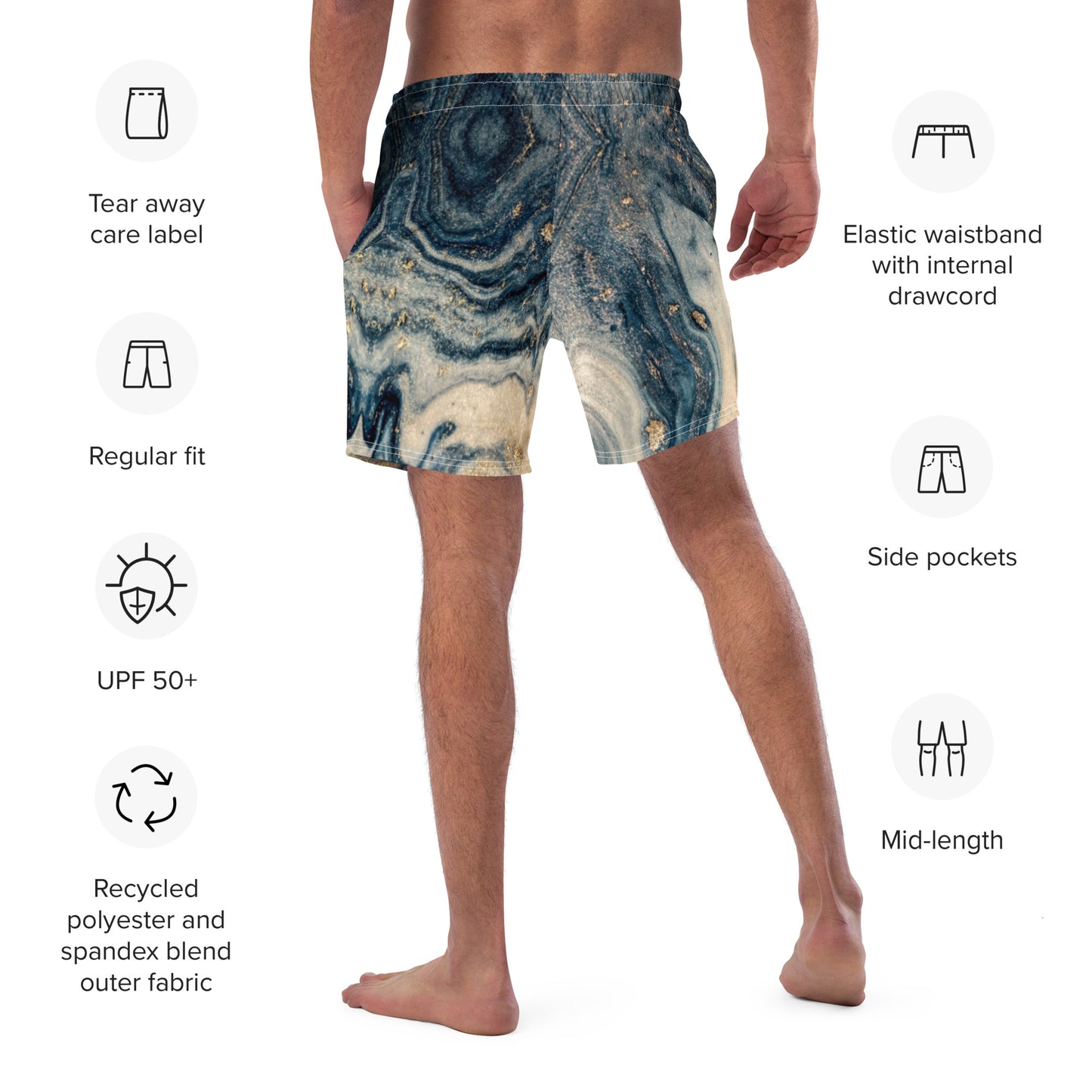 The Endless Fun Men's Swim Trunks