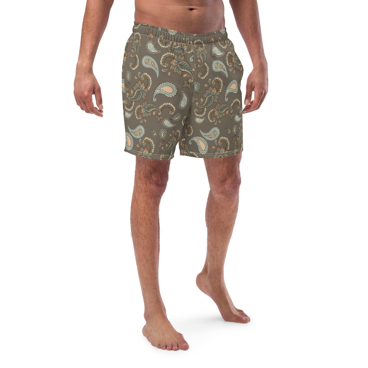 The Paisley Men's Swim Trunks