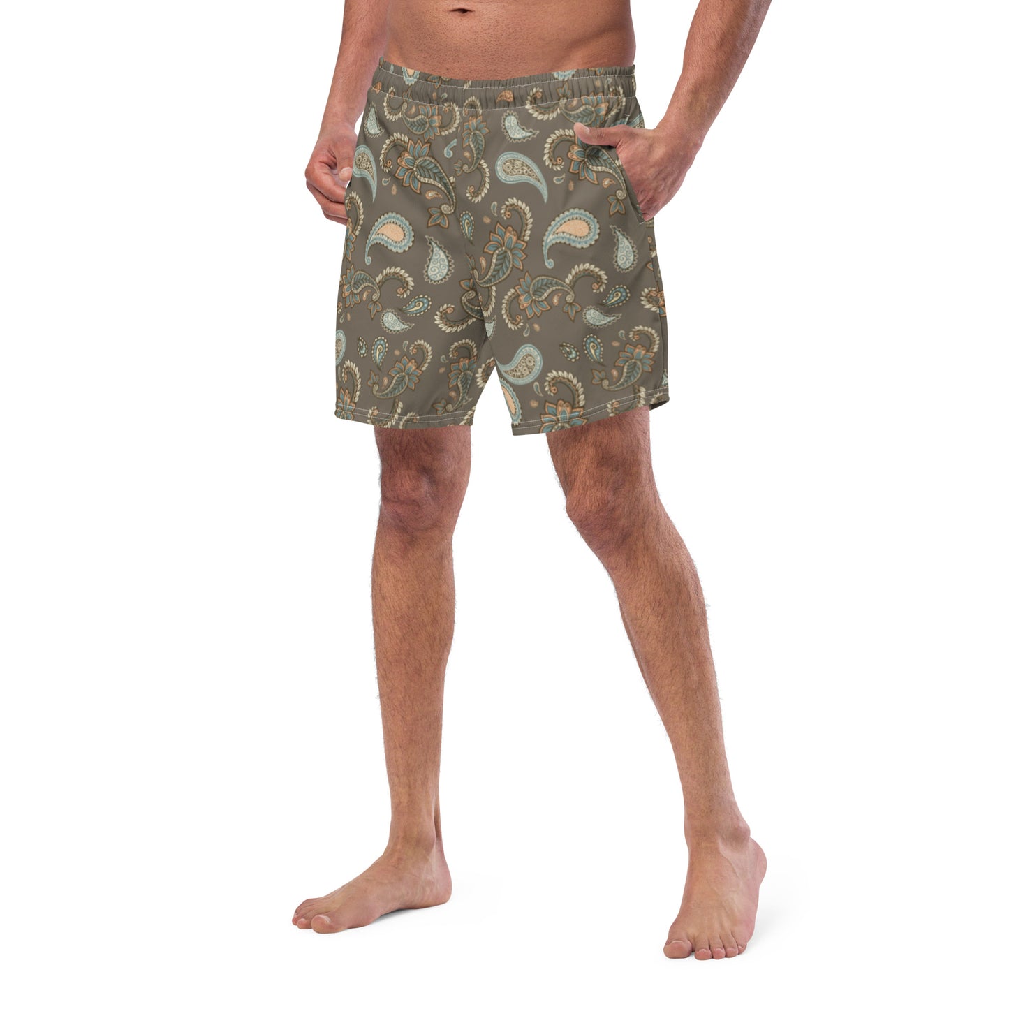 The Paisley Men's Swim Trunks