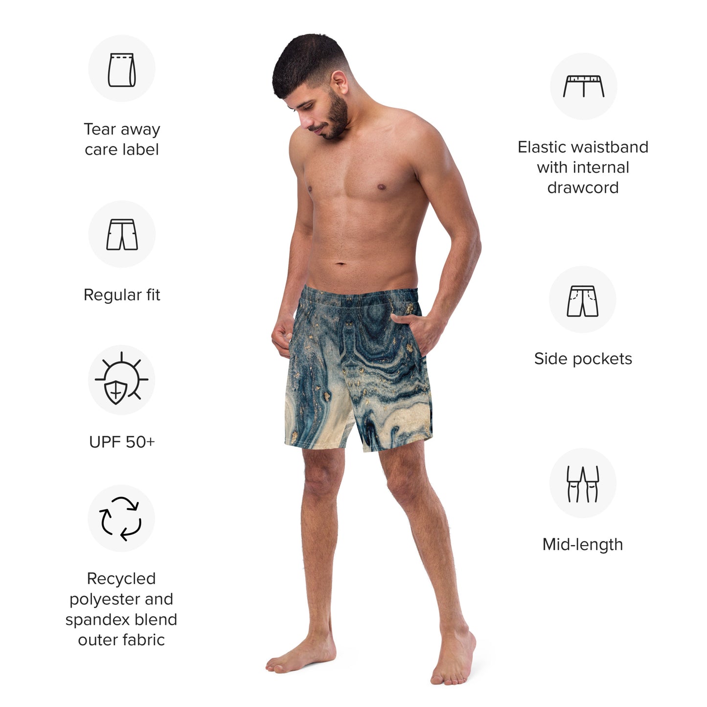 The Endless Fun Men's Swim Trunks