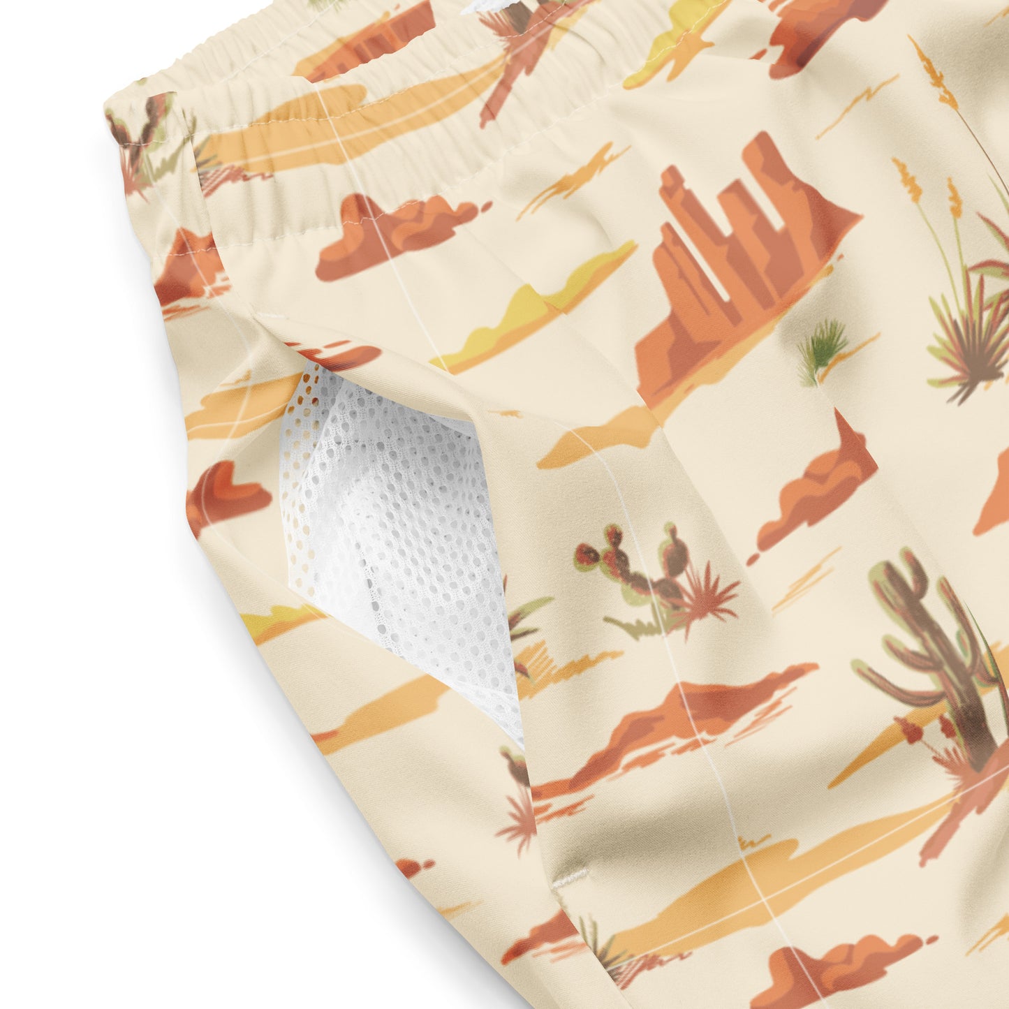 The Country Roads Men's Swim Trunks