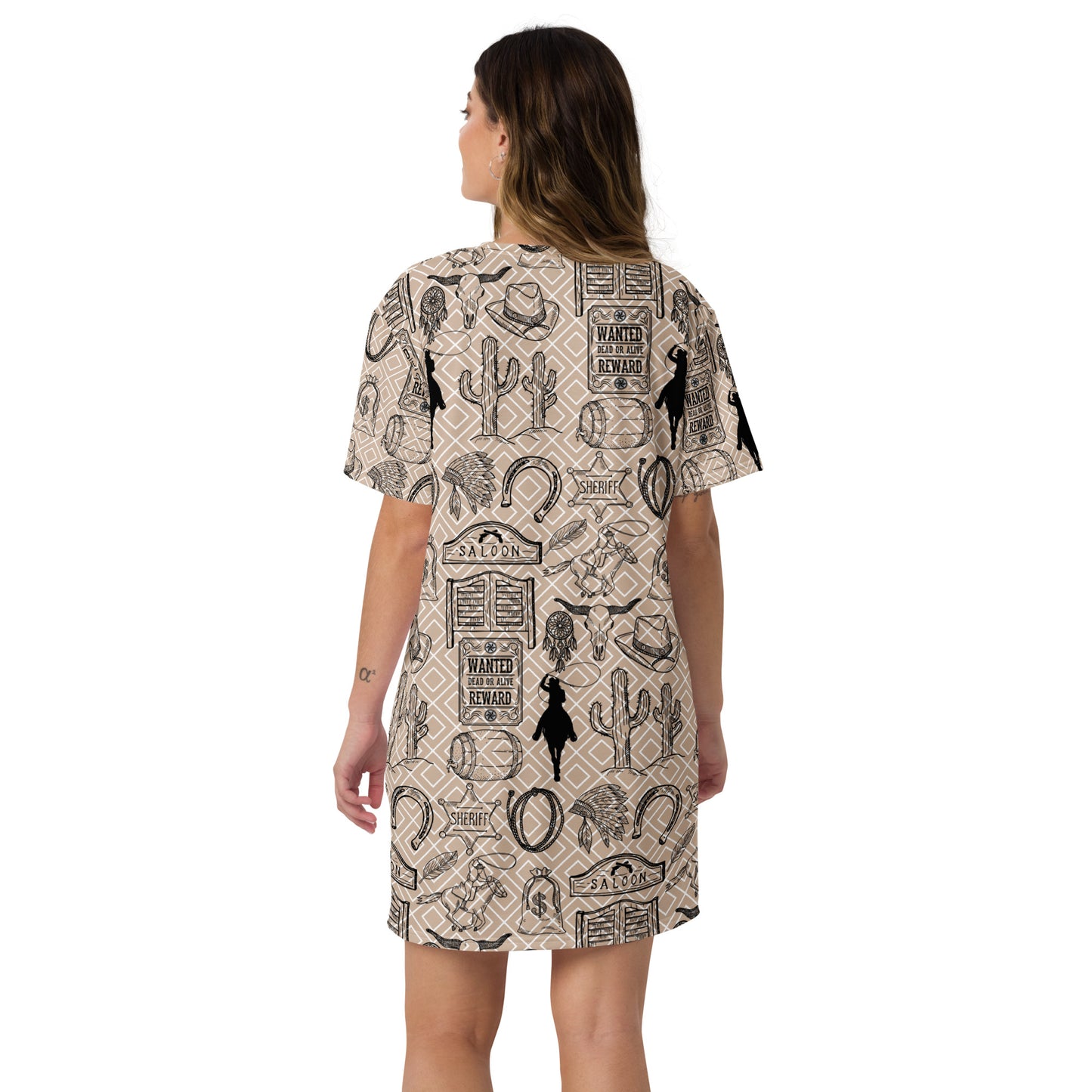 The Western T-shirt Dress