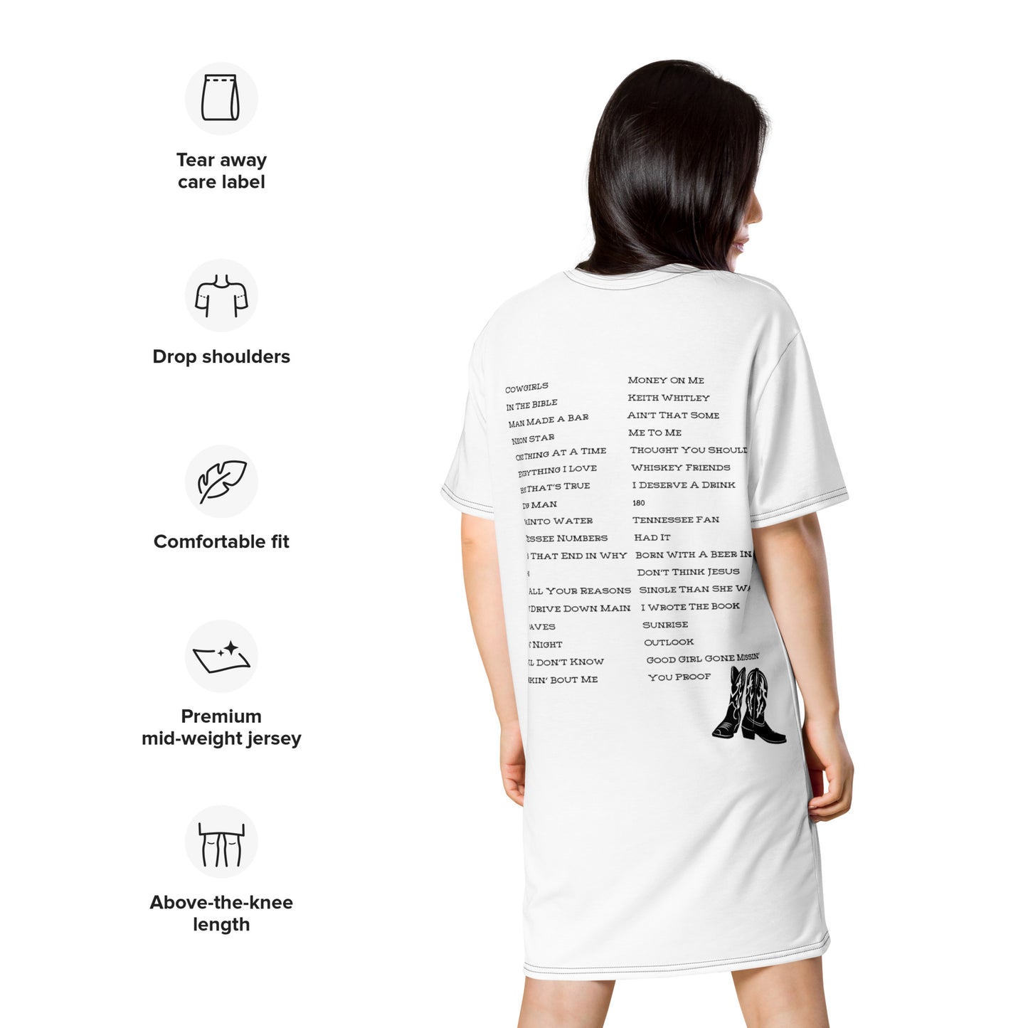 The One Thing At A Time T-Shirt dress