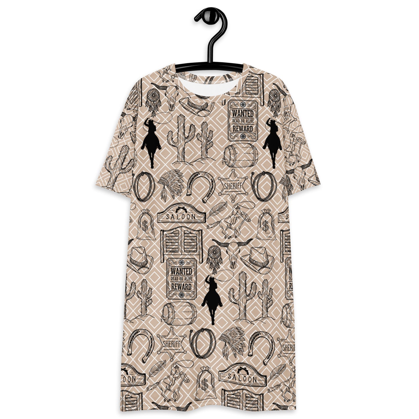 The Western T-shirt Dress