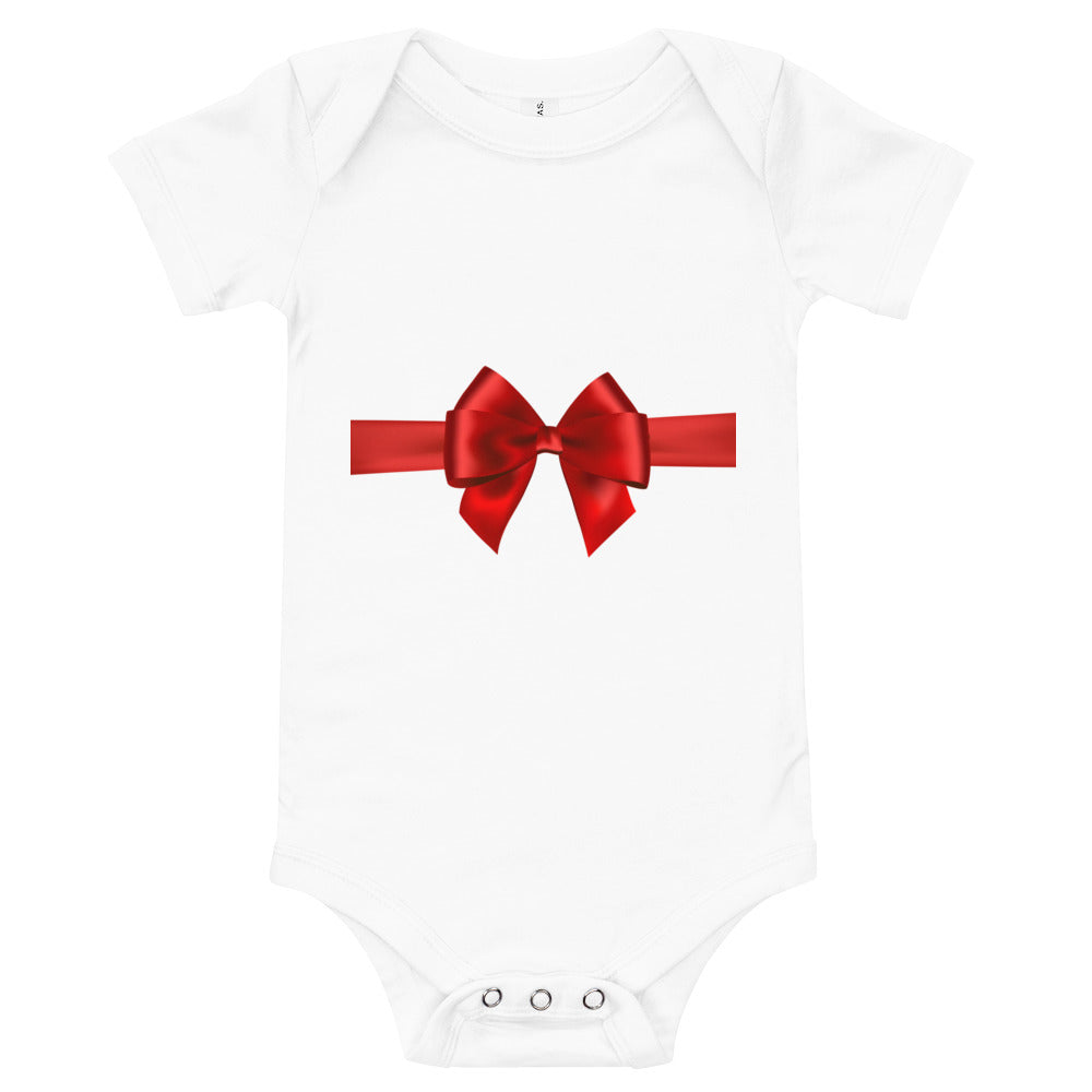 The Wrapped Present Holiday Baby Onesie