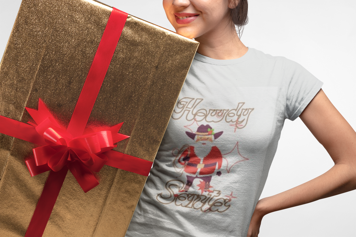 The Howdy Santa Country Holiday Tee