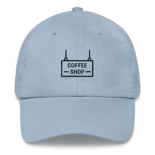 The Coffee Shop Embroidered Hat