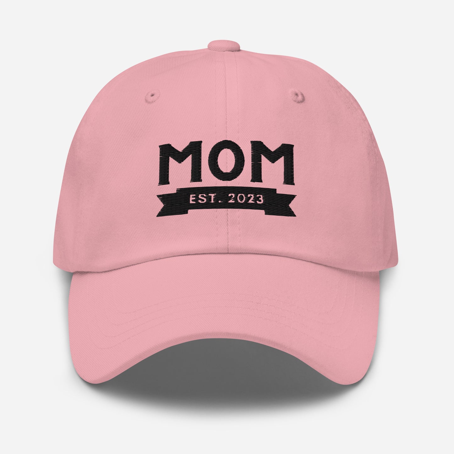 The New Mom Established 2023 Embroidered Baseball Hat