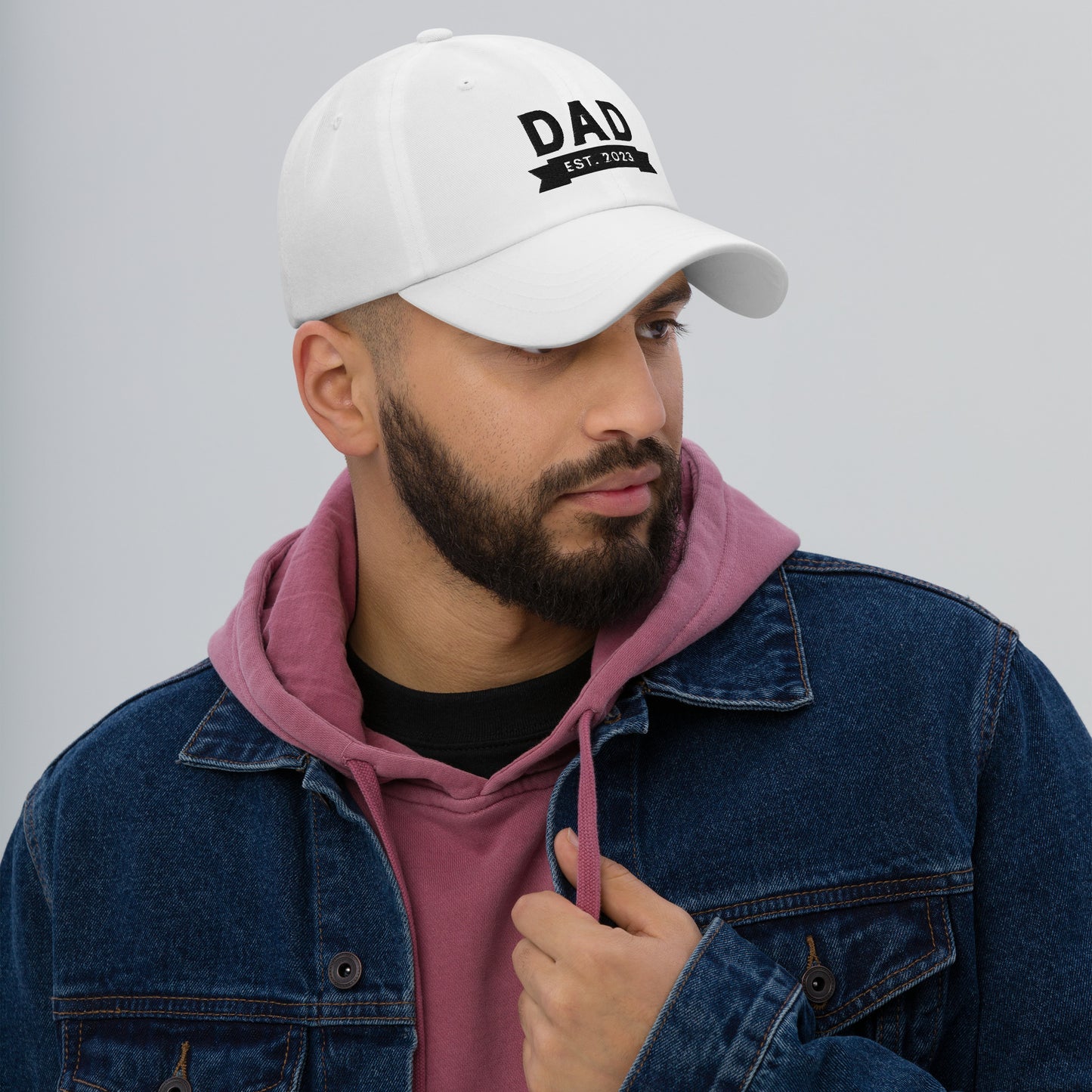 The New Dad Est 2023 Embroidered Baseball Hat