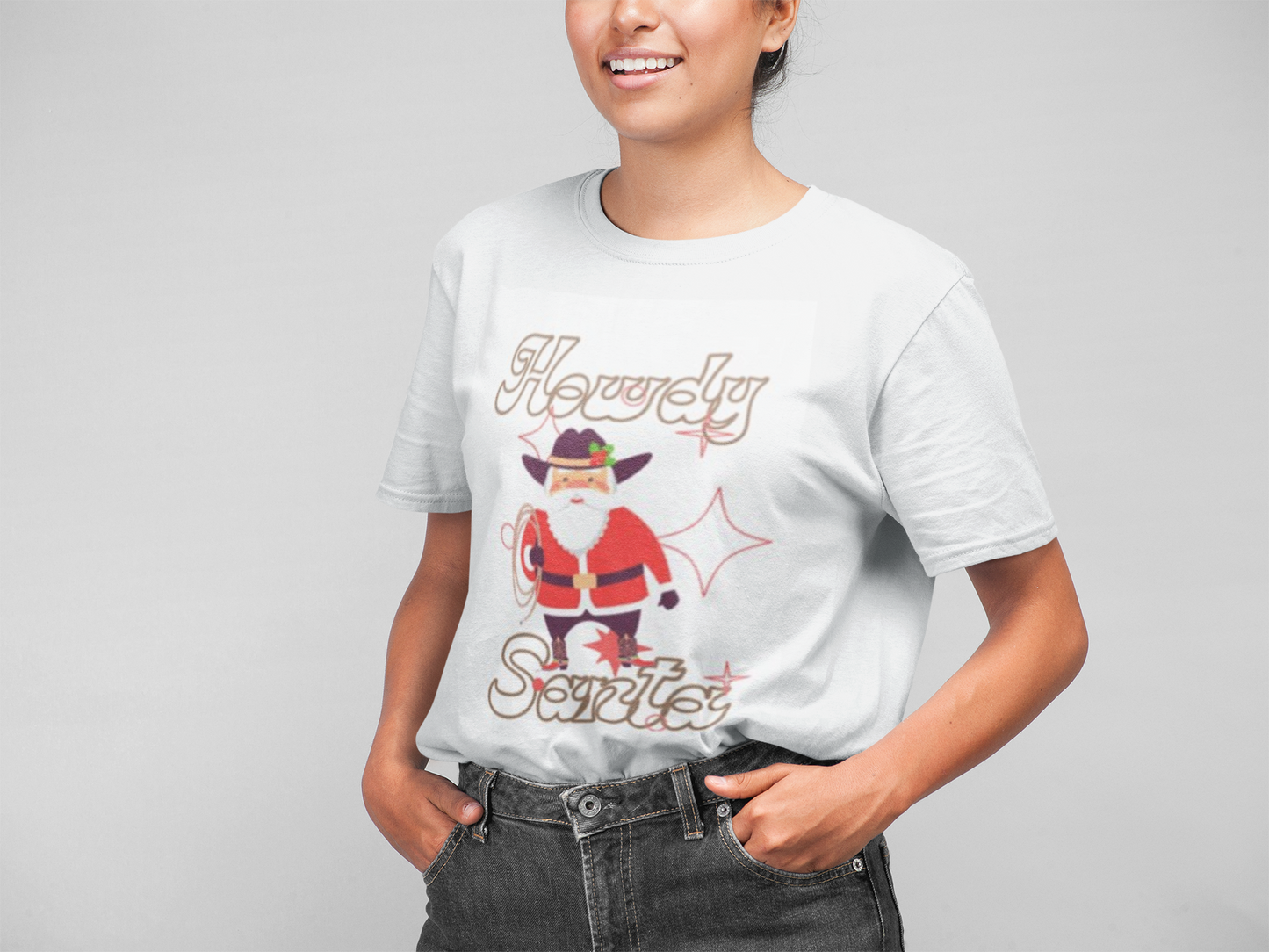 The Howdy Santa Country Holiday Tee