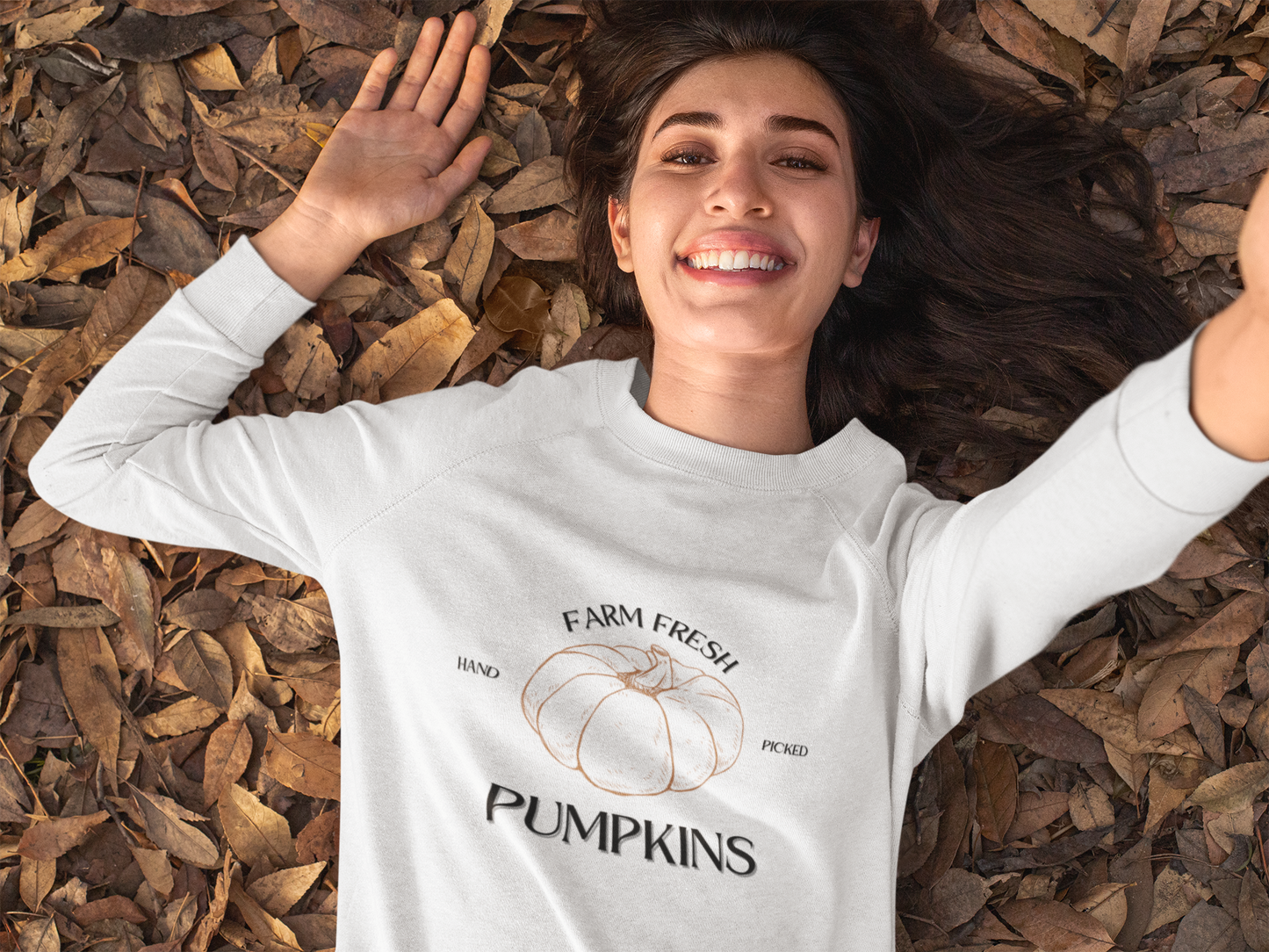 The Farm Fresh Pumpkins Hand Picked Sweatshirt