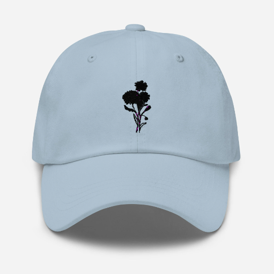 The Floral Embroidered Baseball Cap