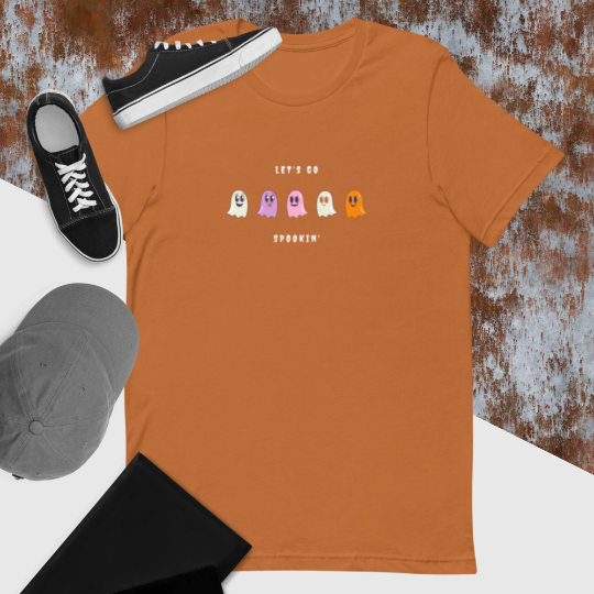 The Let's Go Spookin' Halloween Tee