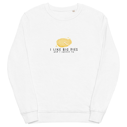 The I Like Big Pies And I Cannot Lie Holiday Sweatshirt