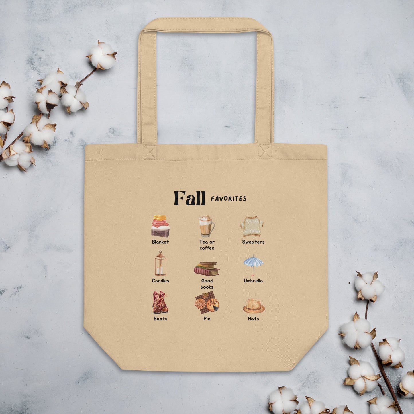 The Fall Favorites Eco Tote Bag