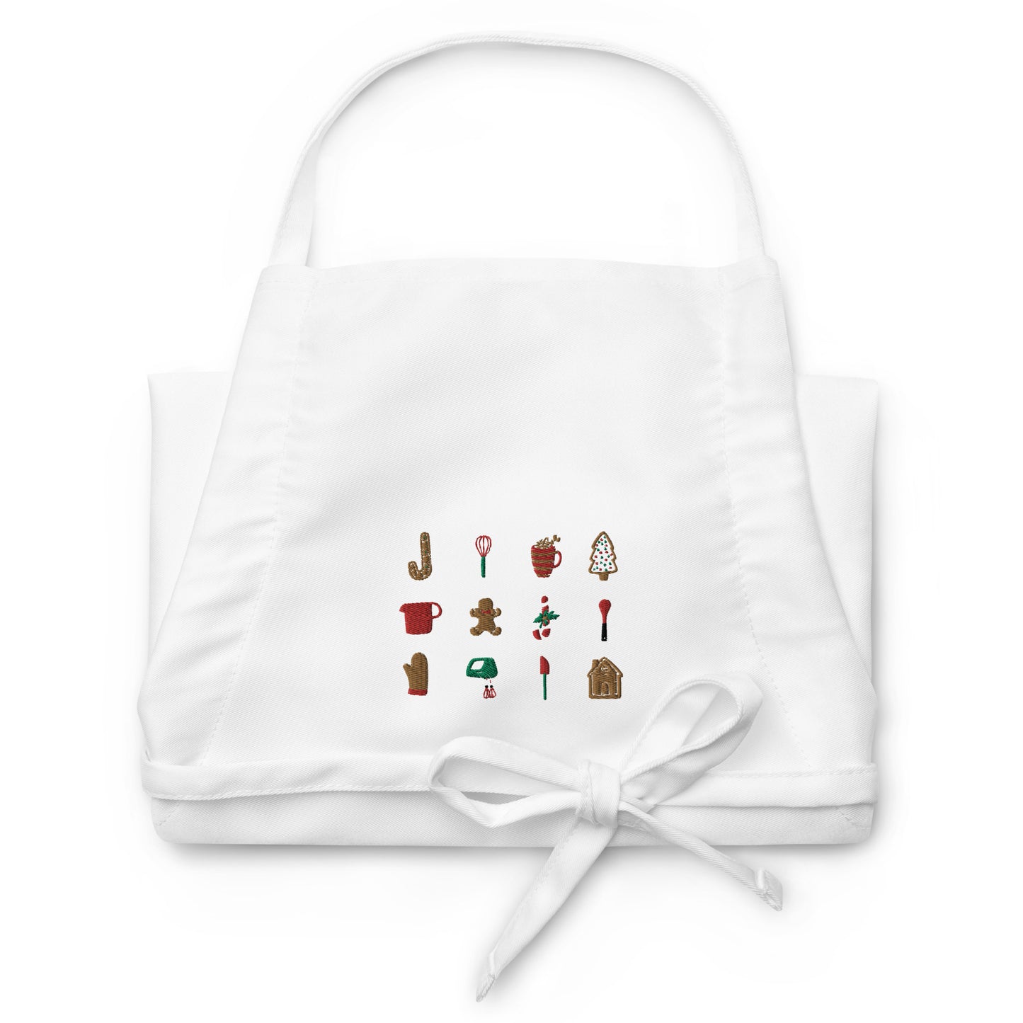 The Holiday Embroidered Apron