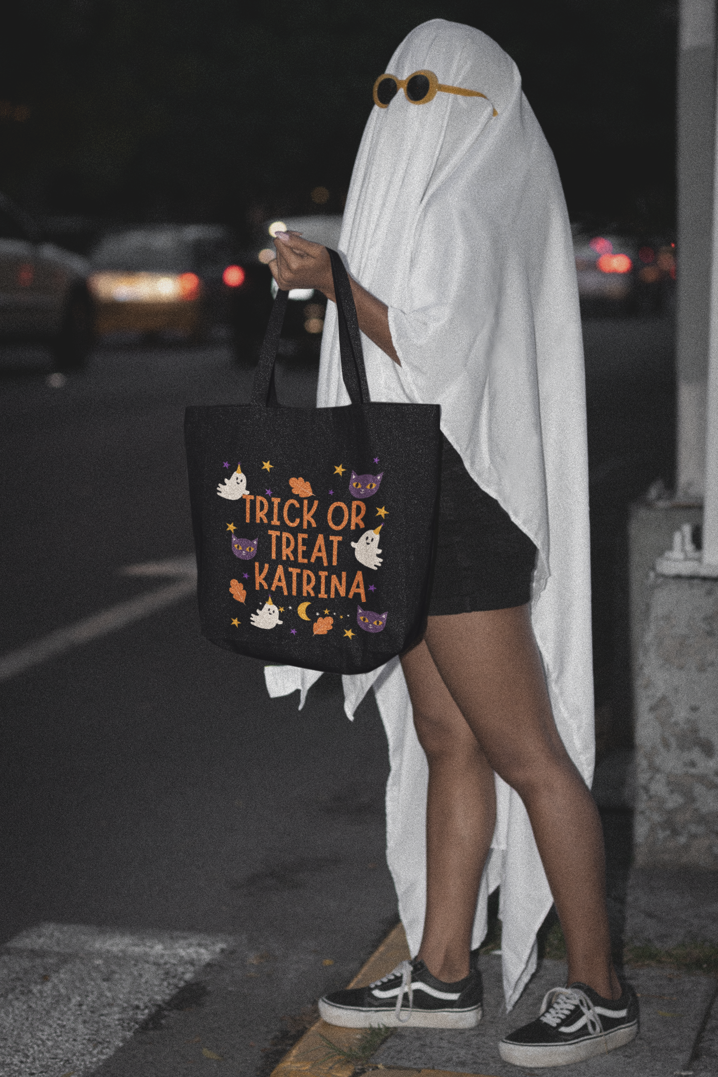 The Personalized Keepsake Trick Or Treat Tote Bag