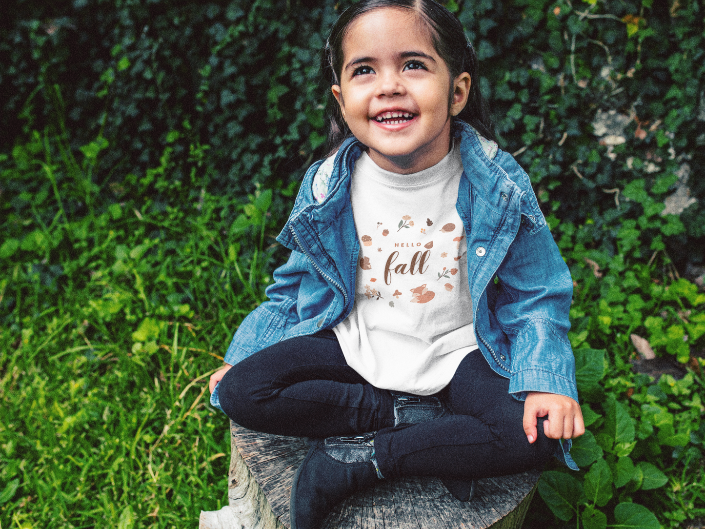 The Hello Fall Toddler Tee