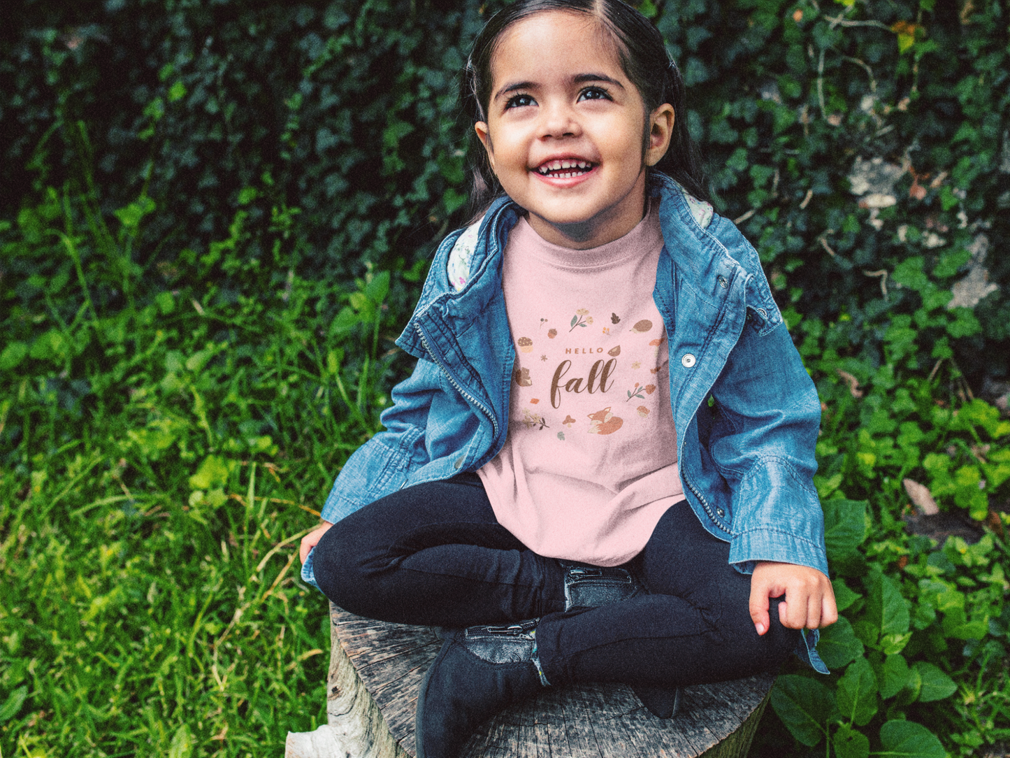 The Hello Fall Toddler Tee