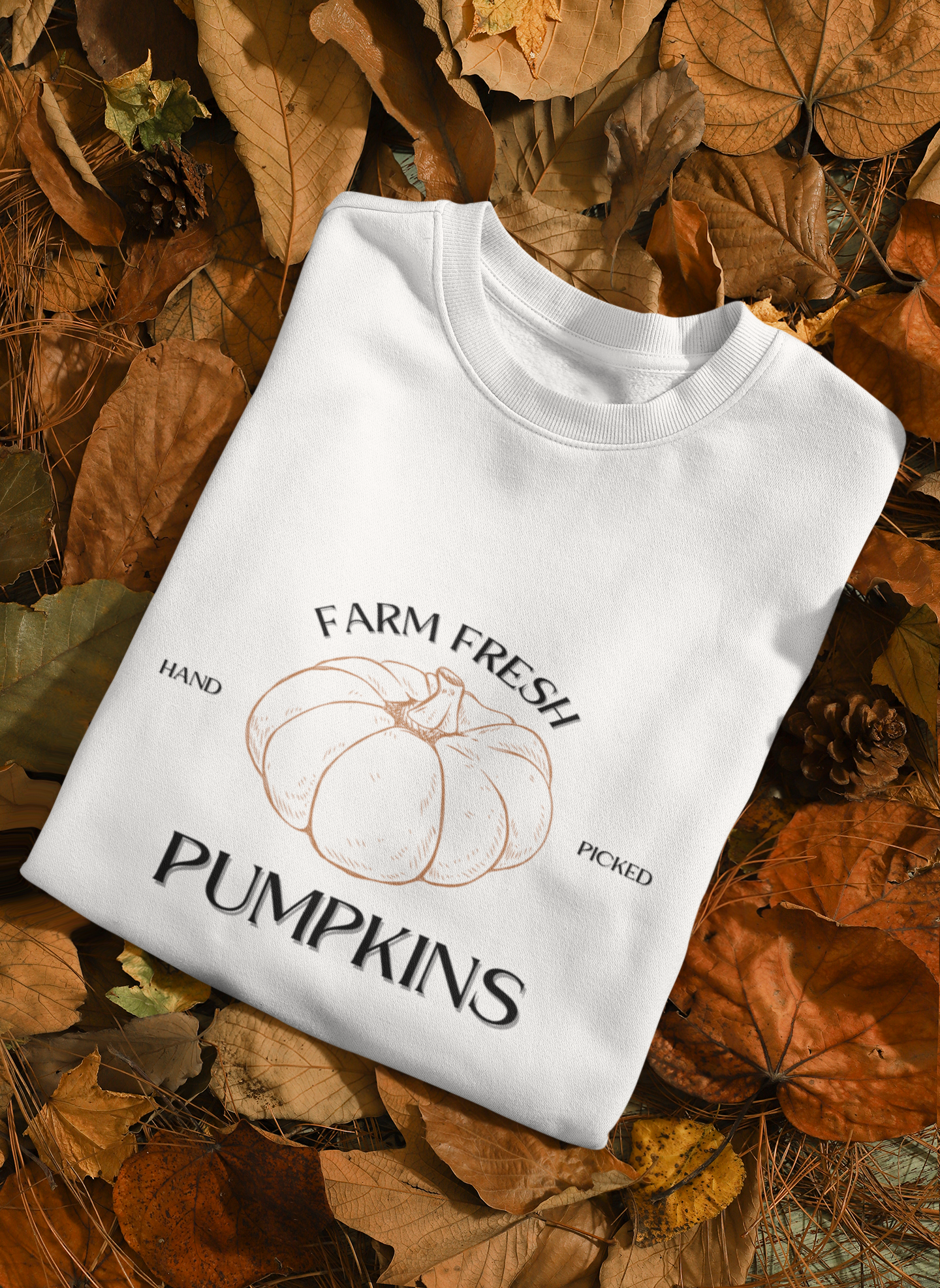 The Farm Fresh Pumpkins Hand Picked Sweatshirt