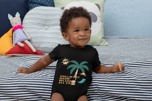 The Chillin' Out Maxin' Relaxin' All Cool Baby Onesie