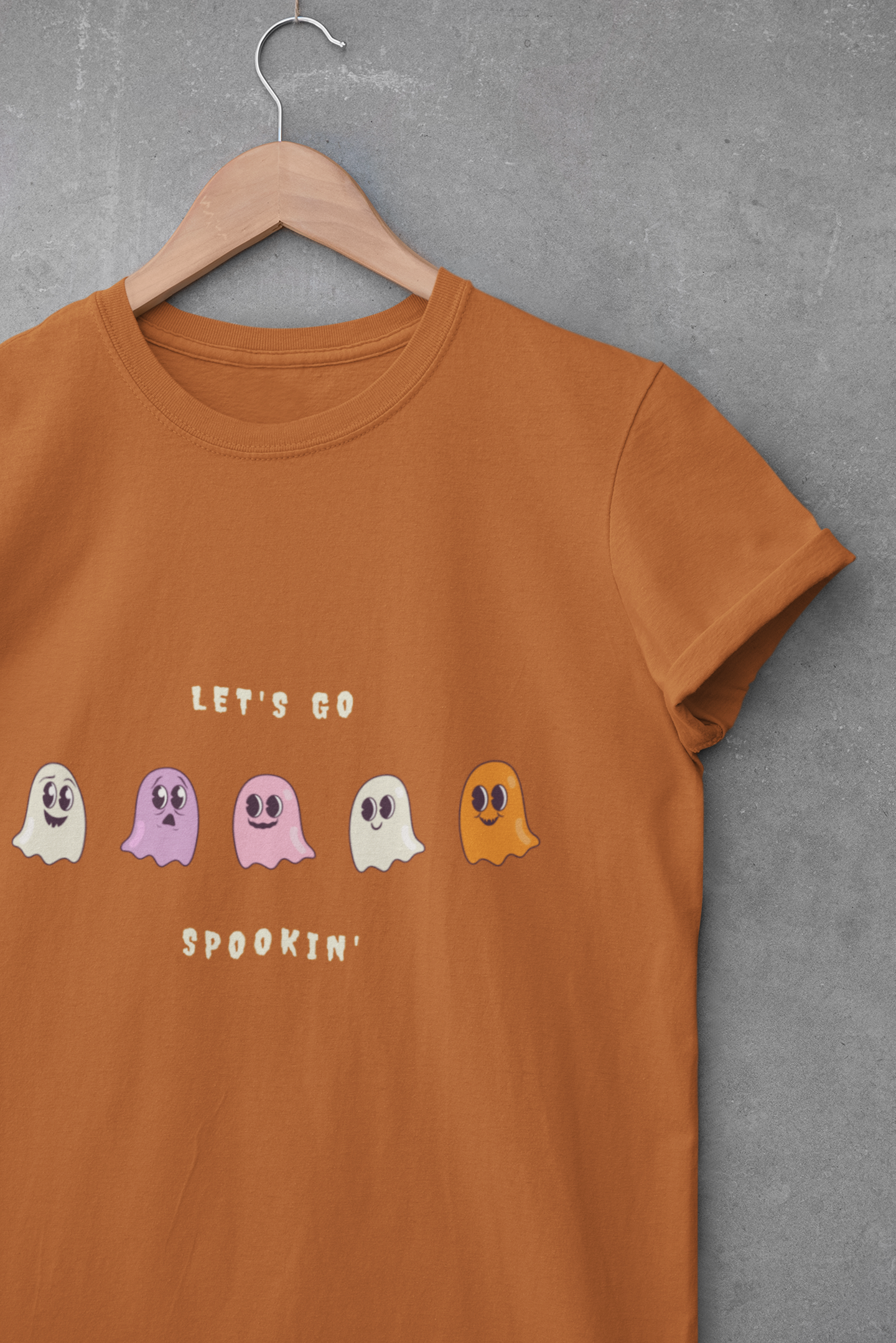 The Let's Go Spookin' Halloween Tee