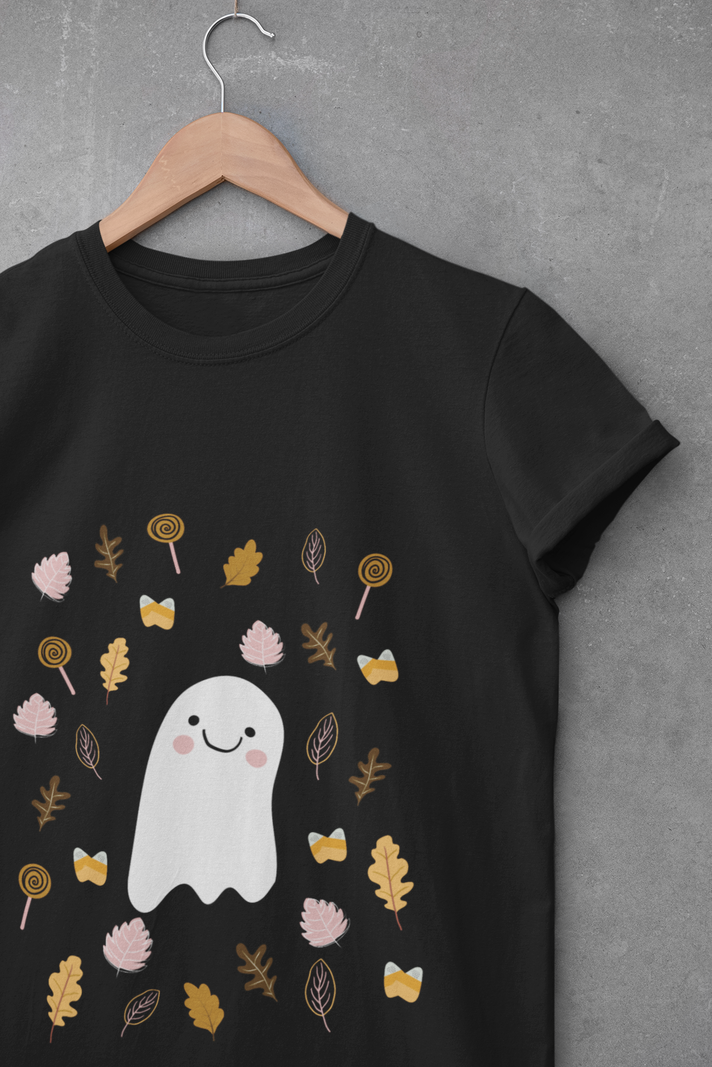 The Halloween Ghost Baby Tee, 100% Cotton