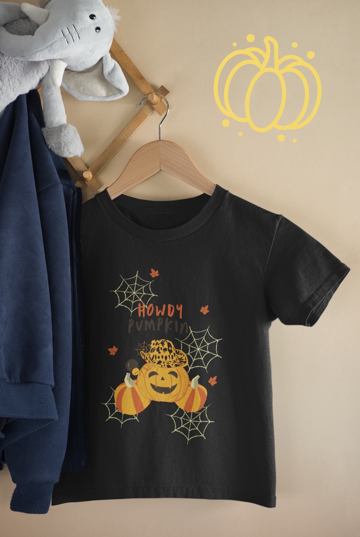 The Howdy Pumpkin Toddler Tee