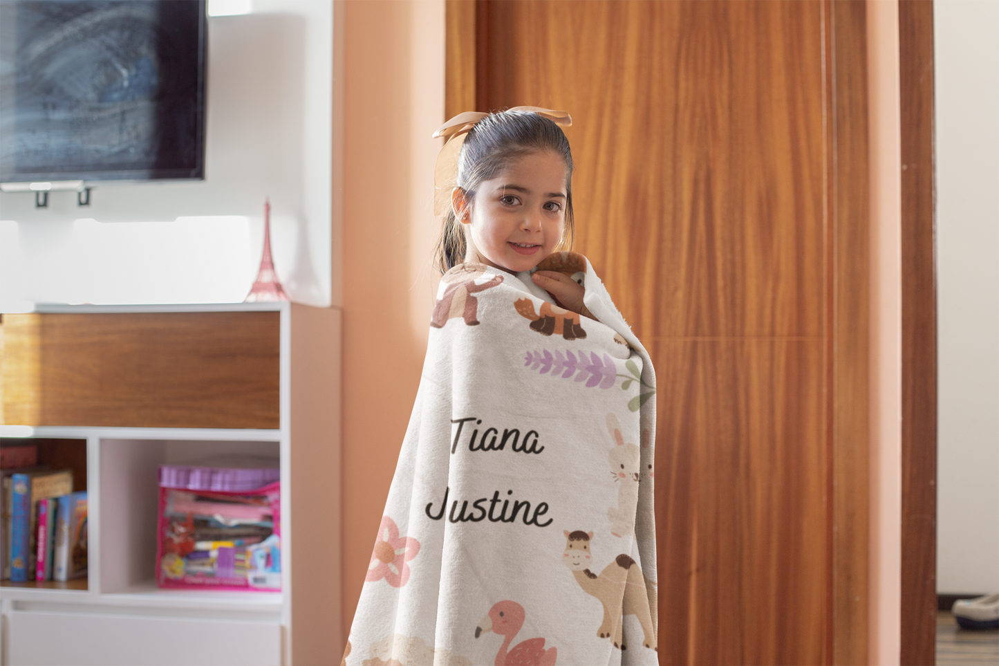 Personalized Children's Favorite Animals Blanket